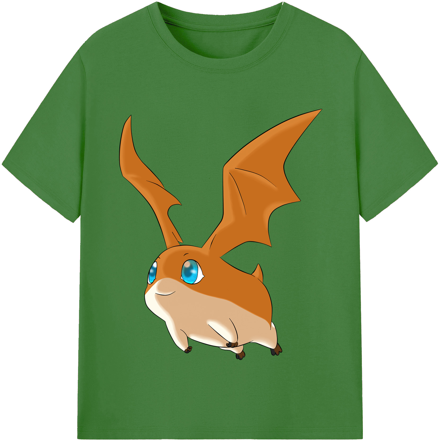 （画像用） Digimon デジタルモンスター/デジモン レディースカジュアルプリントTシャツ（綿100％）